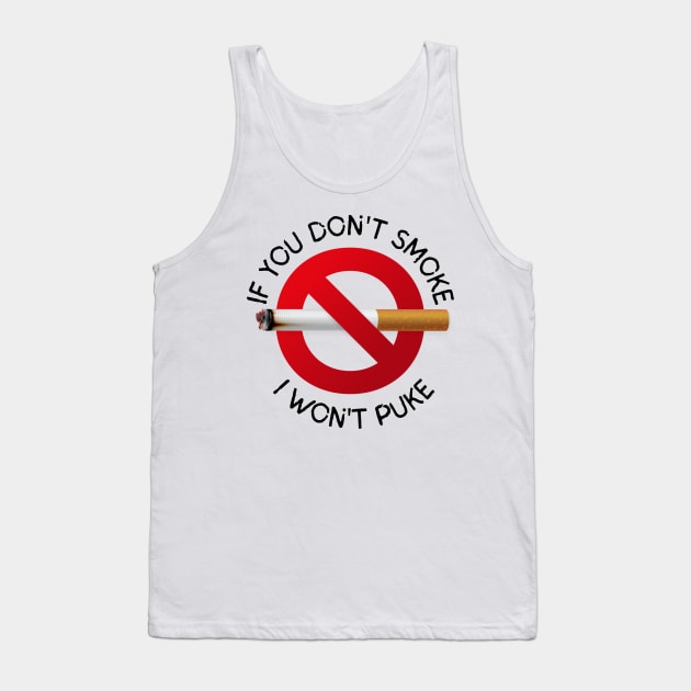 No Smoking Tank Top by Noshiyn